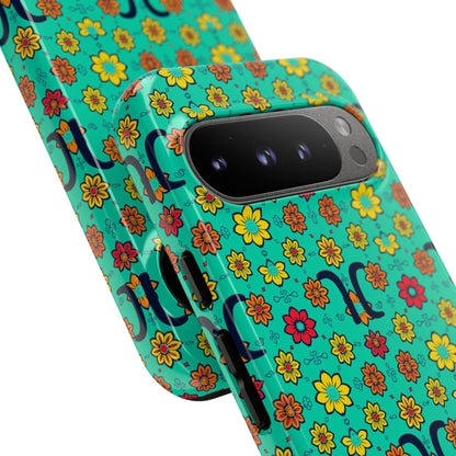 Tough Cases, Aquarius, Zodiac v2, Flower Pattern