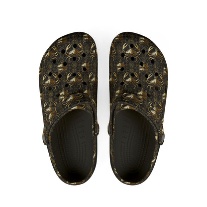 EVA Foam Rubber Shoes, (AOP), Cancer, Zodiac v3, Pattern