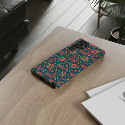 Tough Cases, Cancer, Zodiac v4, Flower Pattern