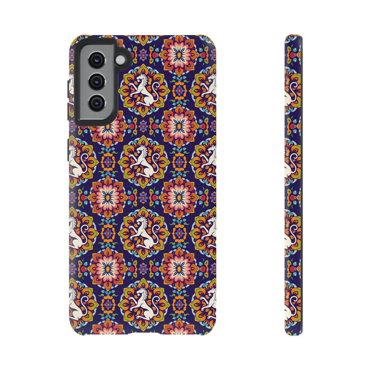 Tough Cases, Virgo, Zodiac v3, Flower Pattern
