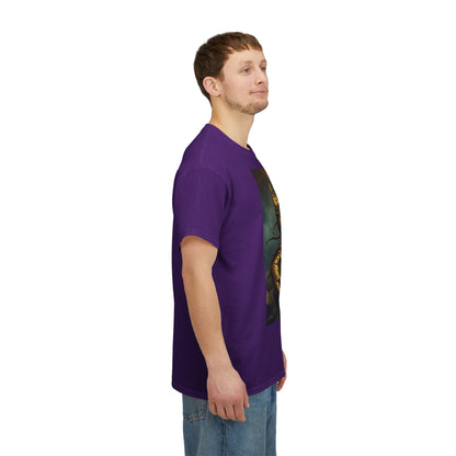 Unisex Heavy Cotton T-Shirt, Desert Scorpio King, Zodiac Design