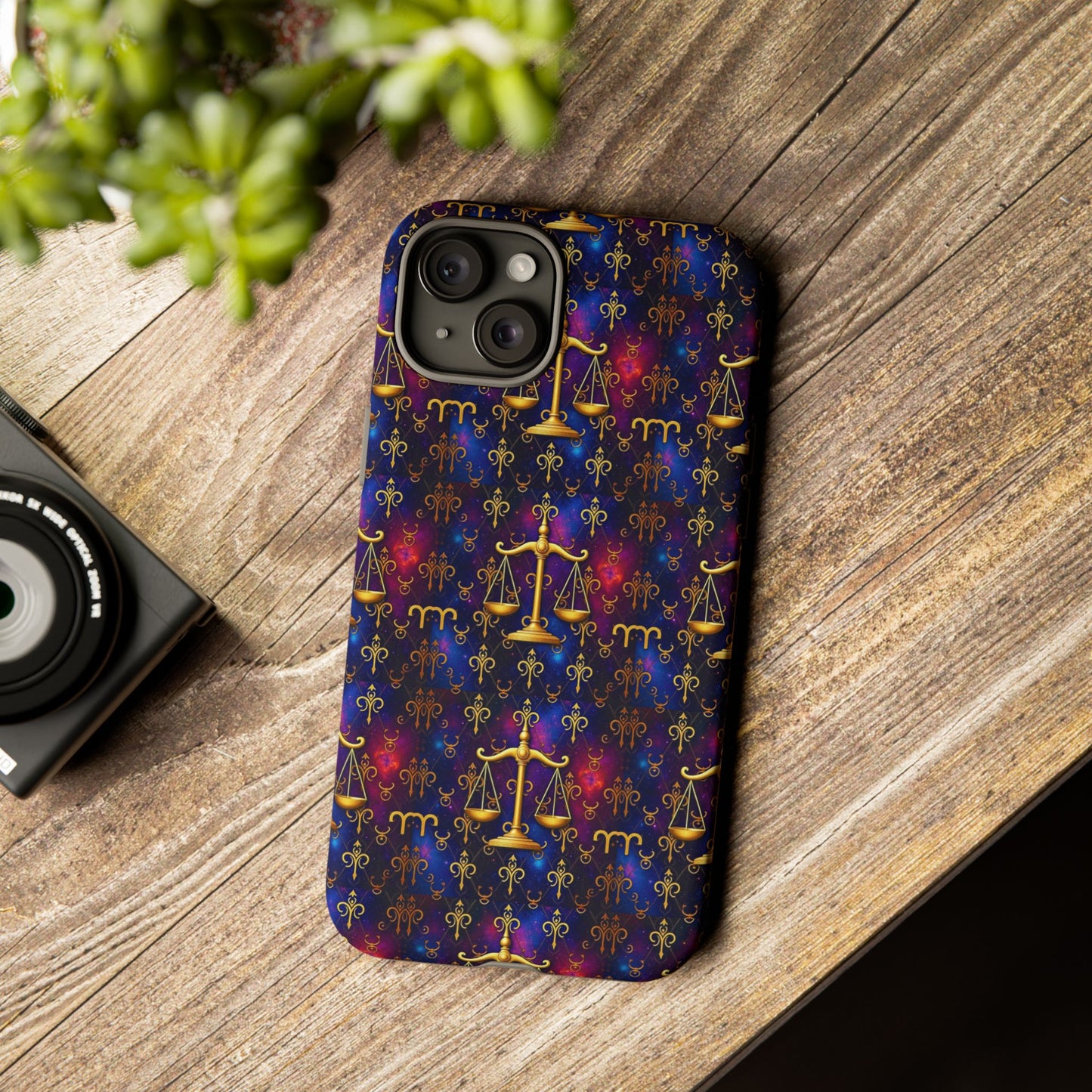Tough Cases, Libra, Zodiac v2, Metal Pattern
