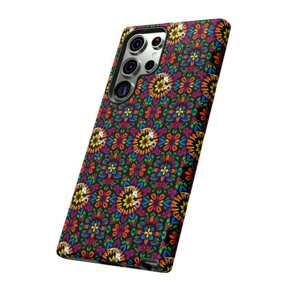 Tough Cases, Capricorn, Zodiac v2, Flower Pattern