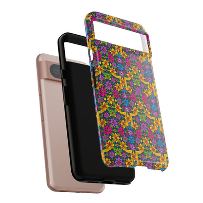 Tough Cases, Gemini, Zodiac v3, Flower Pattern