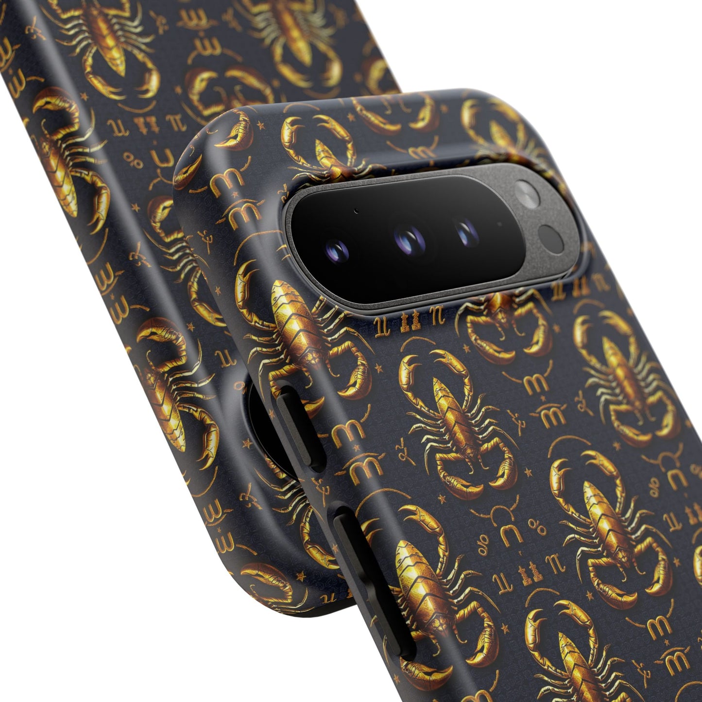Tough Cases, Scorpio, Zodiac, Metal Pattern