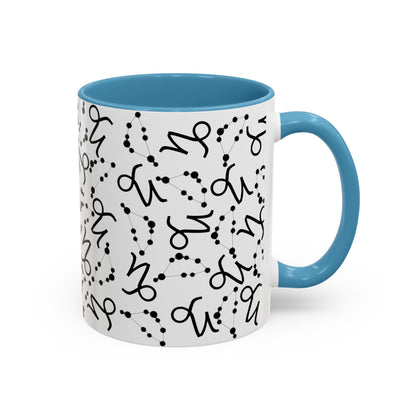Accent Coffee Mug with the Capricorn sign (11, 15oz)