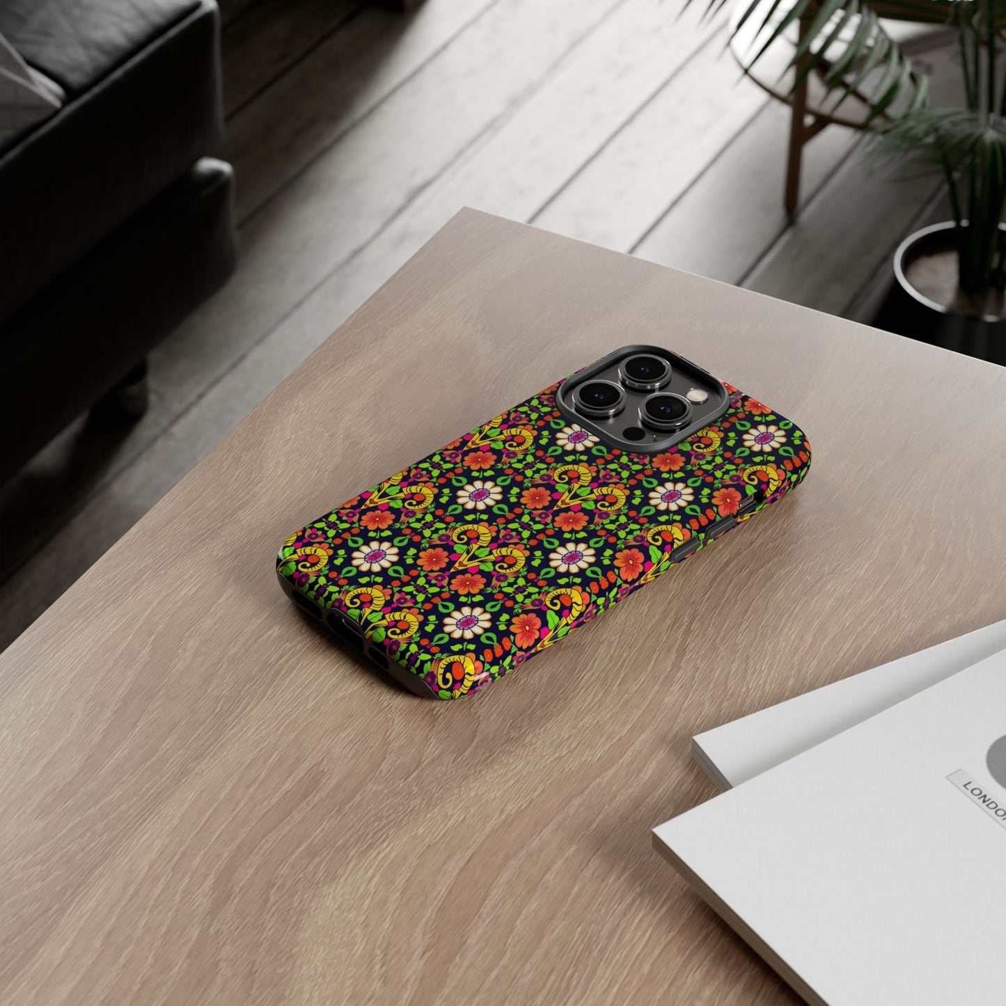 Tough Cases, Aries, Zodiac v4, Flower Pattern