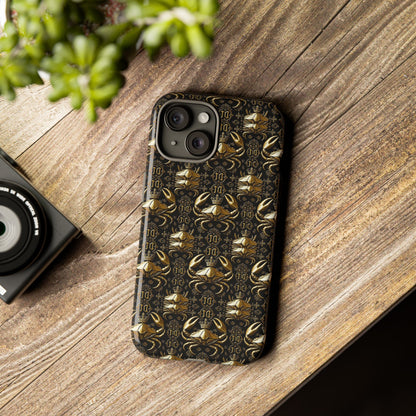 Tough Cases, Cancer, Zodiac, Metal Pattern