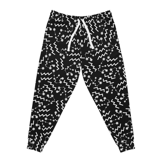 Athletic Joggers Aquarius Zodiac sign (AOP)