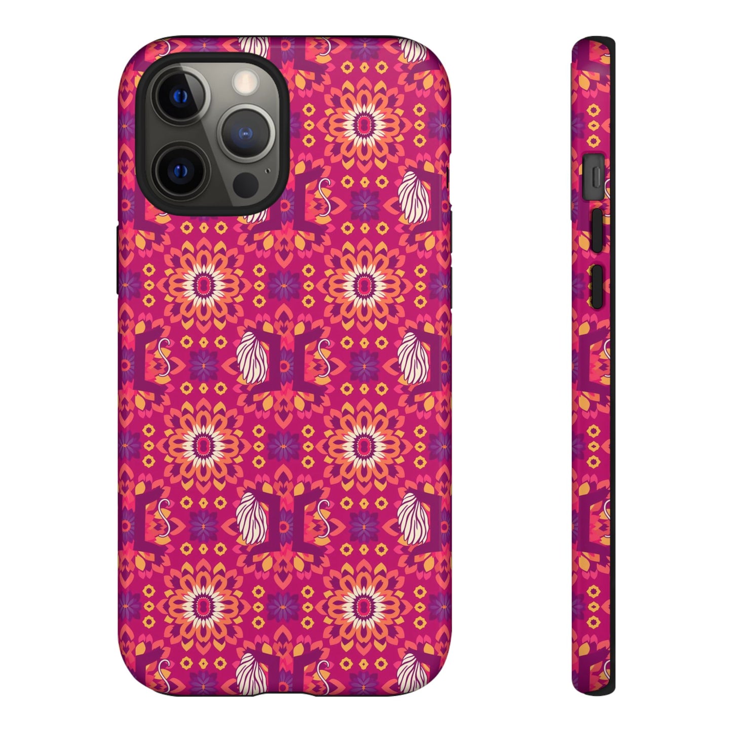 Tough Cases, Gemini, Zodiac v1, Flower Pattern