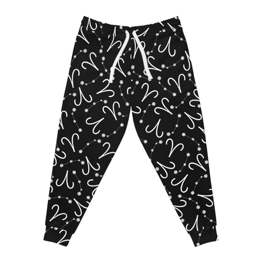 Athletic Joggers Aries Zodiac sign (AOP)