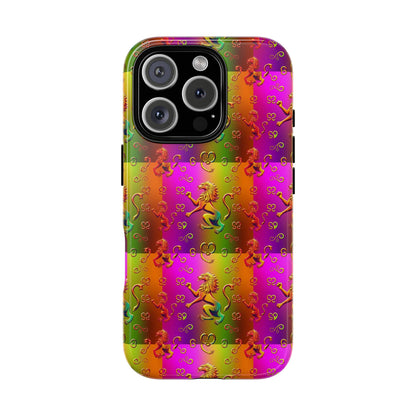 Tough Cases, Leo, Zodiac v1, Metal Pattern