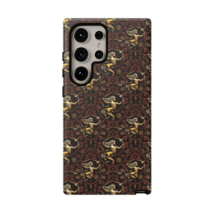 Tough Cases, Sagittarius, Zodiac, Metal Pattern