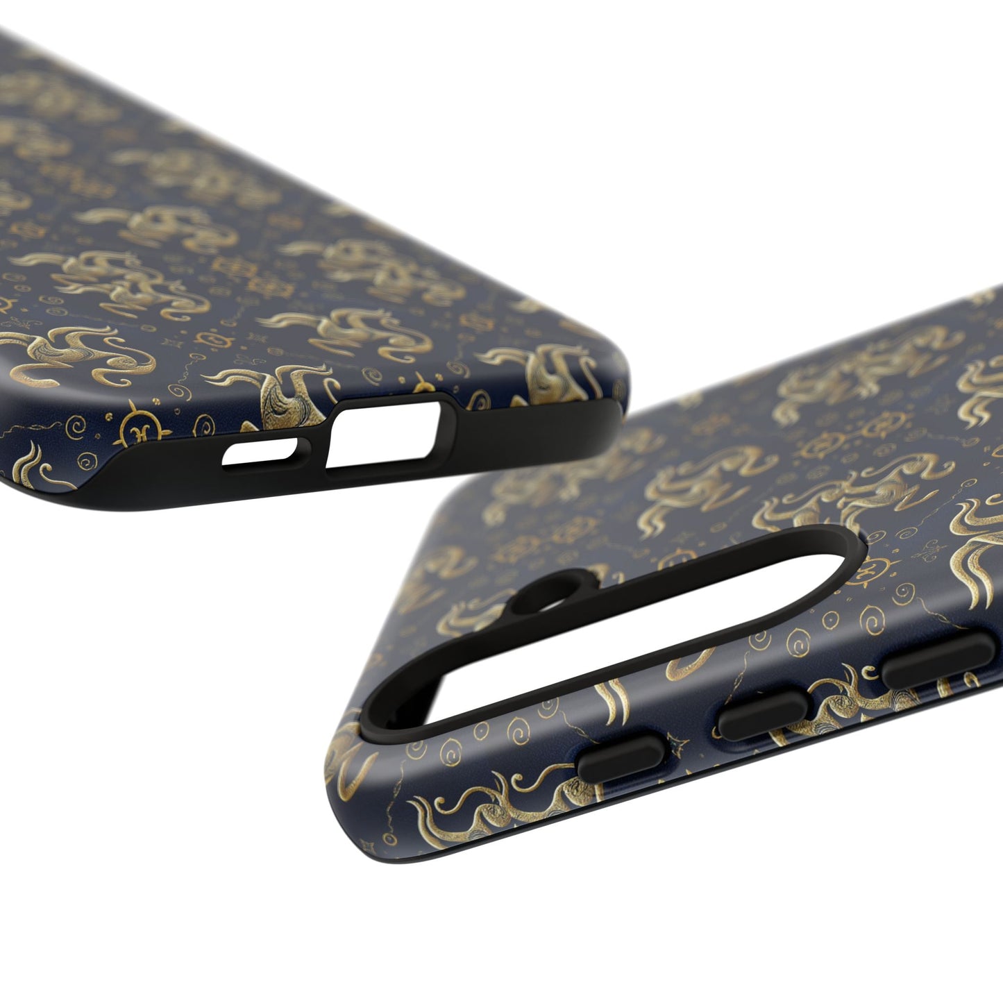 Tough Cases, Aquarius, Zodiac v2, Metal Pattern