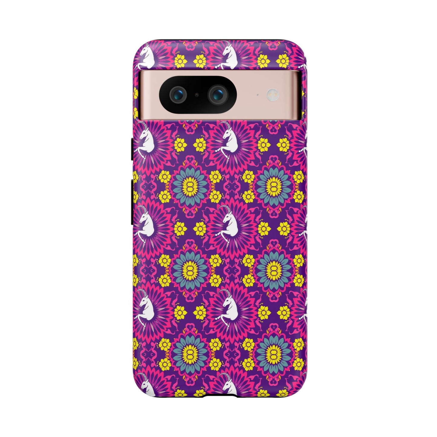 Tough Cases, Capricorn, Zodiac, Flower Pattern