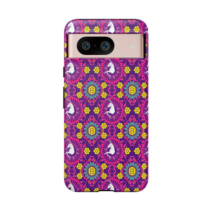 Tough Cases, Capricorn, Zodiac, Flower Pattern