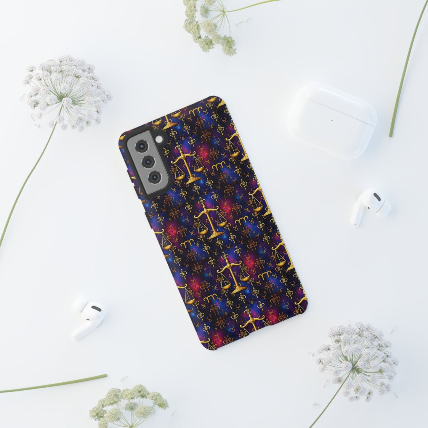 Tough Cases, Libra, Zodiac v2, Metal Pattern