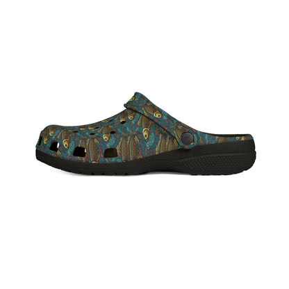 EVA Foam Rubber Shoes, (AOP), Pisces, Zodiac v1, Pattern