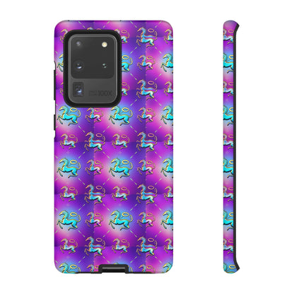 Tough Cases, Aquarius, Zodiac, Metal Pattern