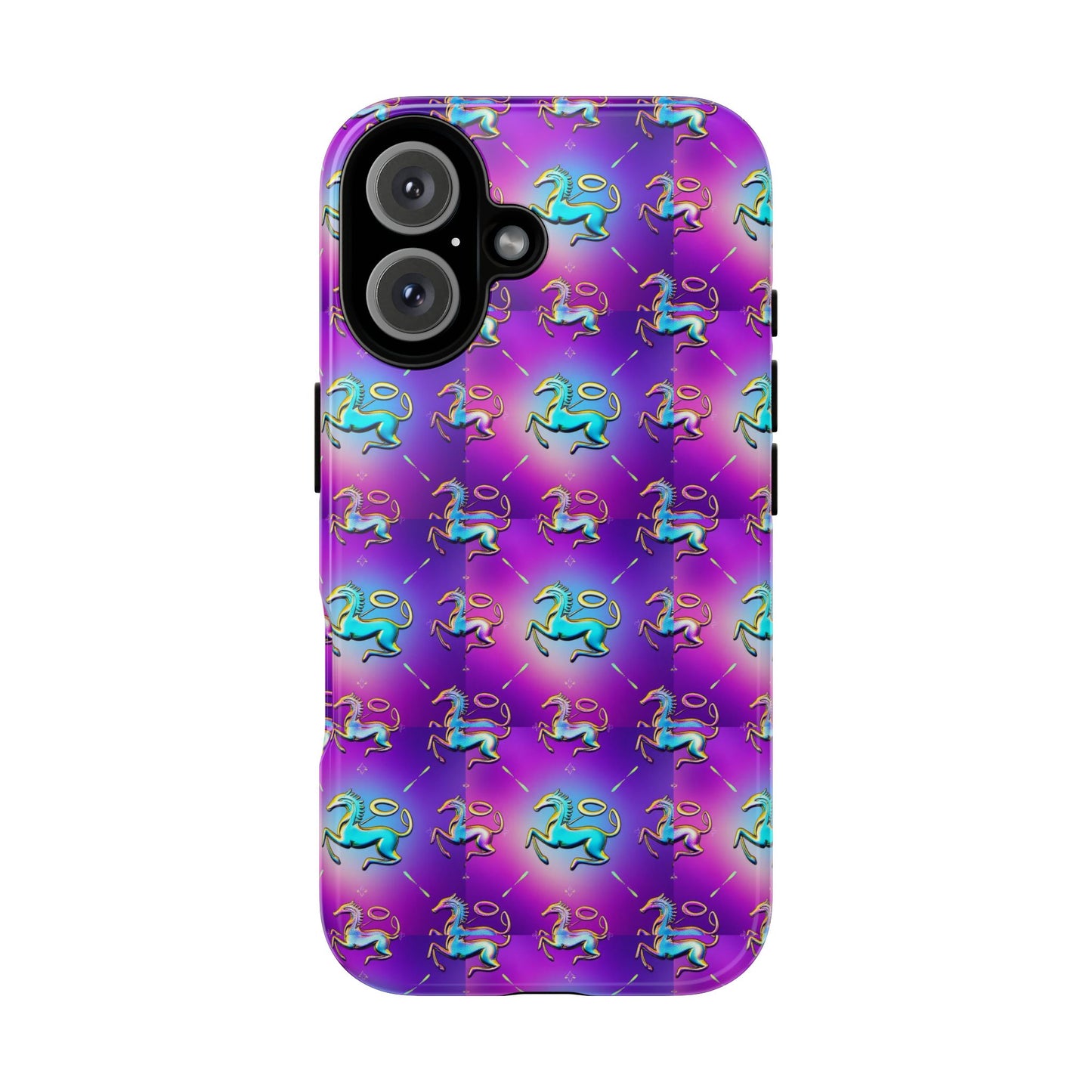 Tough Cases, Aquarius, Zodiac, Metal Pattern