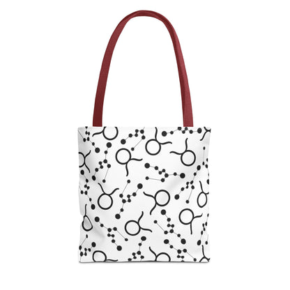 Tote Bag Taurus Zodiac sign AOP