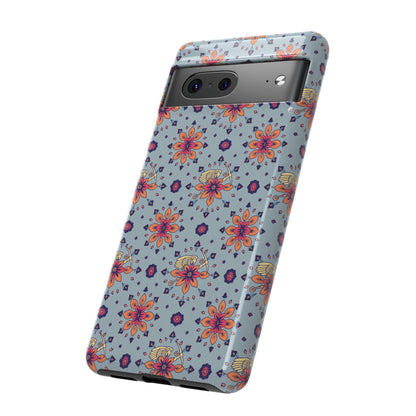 Tough Cases, Sagittarius, Zodiac v3, Flower Pattern