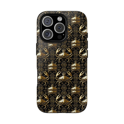 Tough Cases, Cancer, Zodiac, Metal Pattern