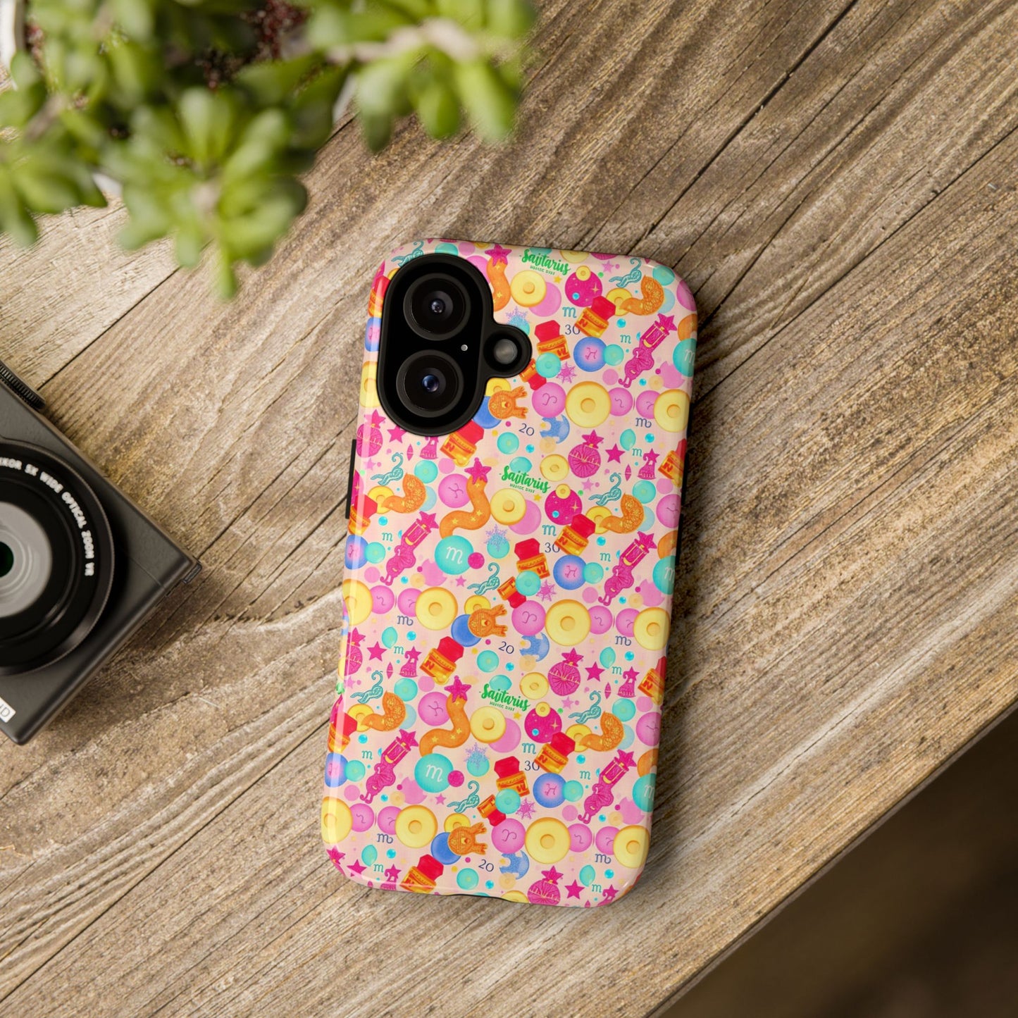 Tough Cases, Sagittarius, Zodiac v2, Bubble Pattern