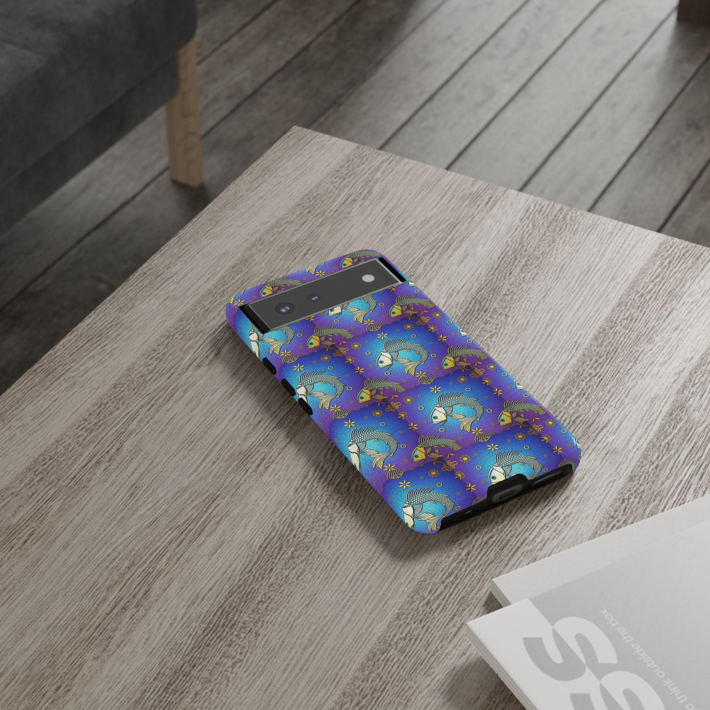 Tough Cases, Pisces, Zodiac v2, Metal Pattern
