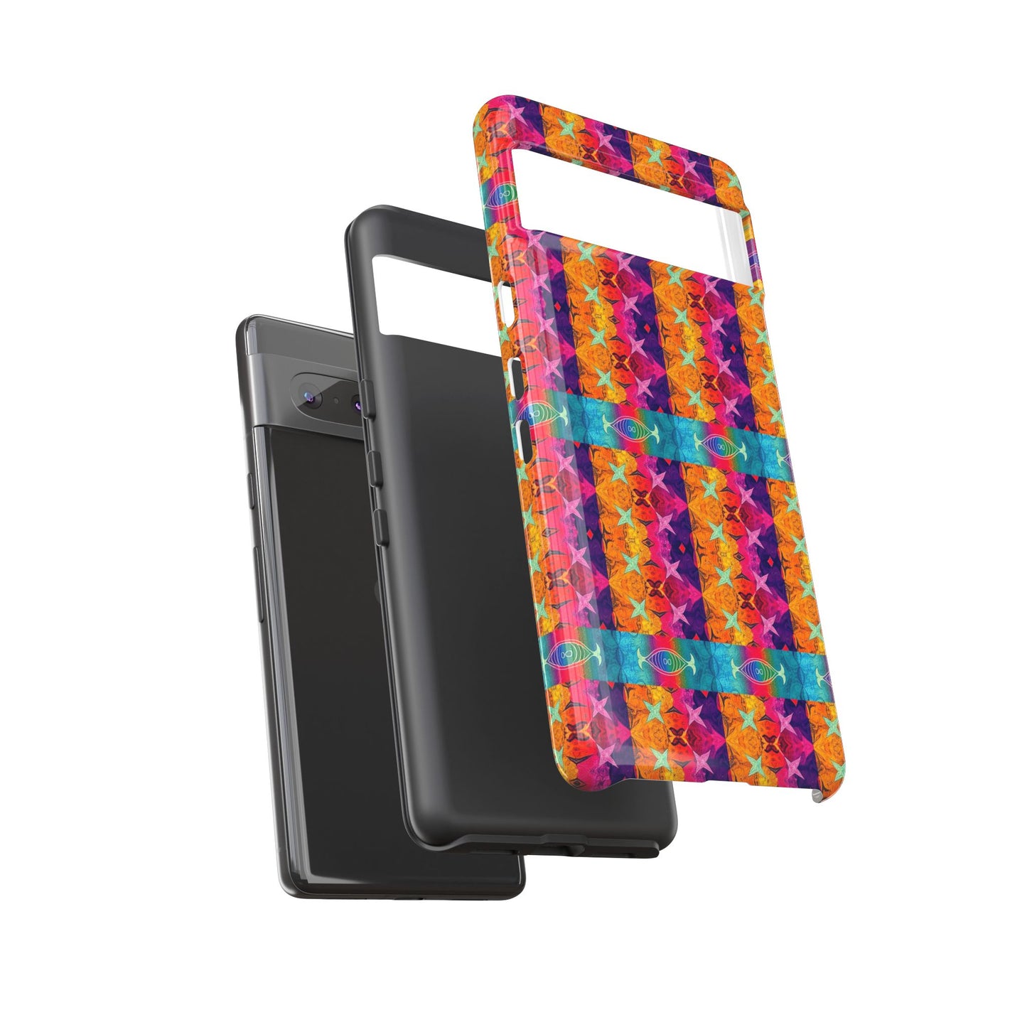 Tough Cases, Pisces, Zodiac v1, Shape Pattern