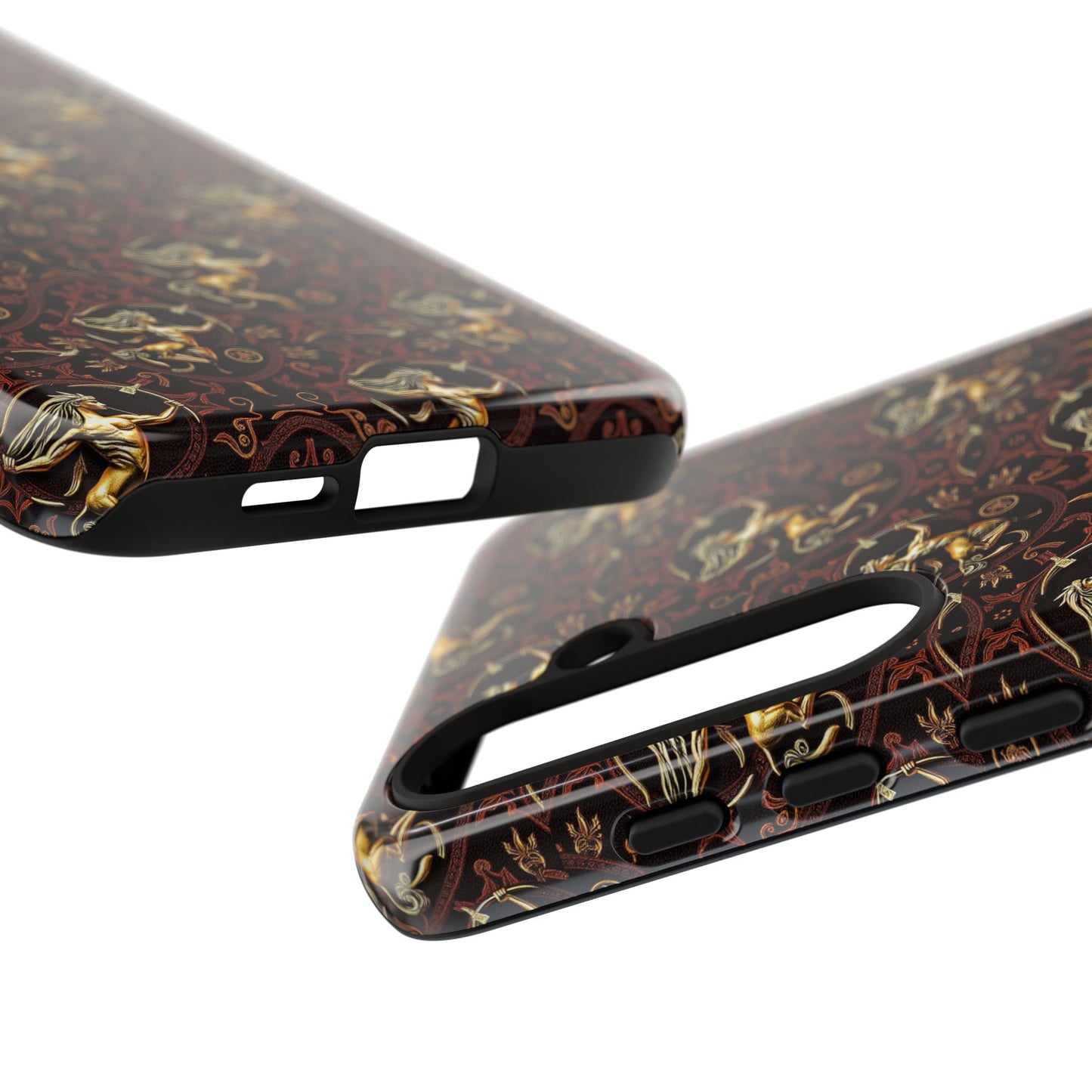 Tough Cases, Sagittarius, Zodiac, Metal Pattern