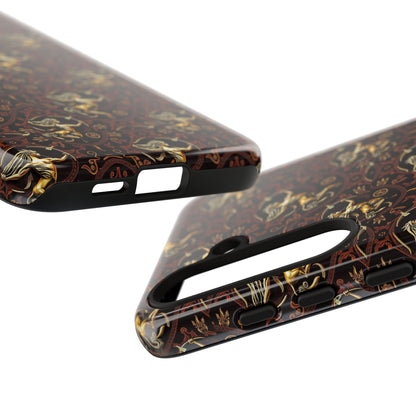 Tough Cases, Sagittarius, Zodiac, Metal Pattern
