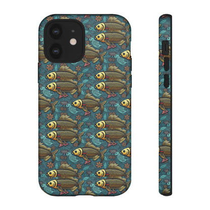 Tough Cases, Pisces, Zodiac v1, Metal Pattern