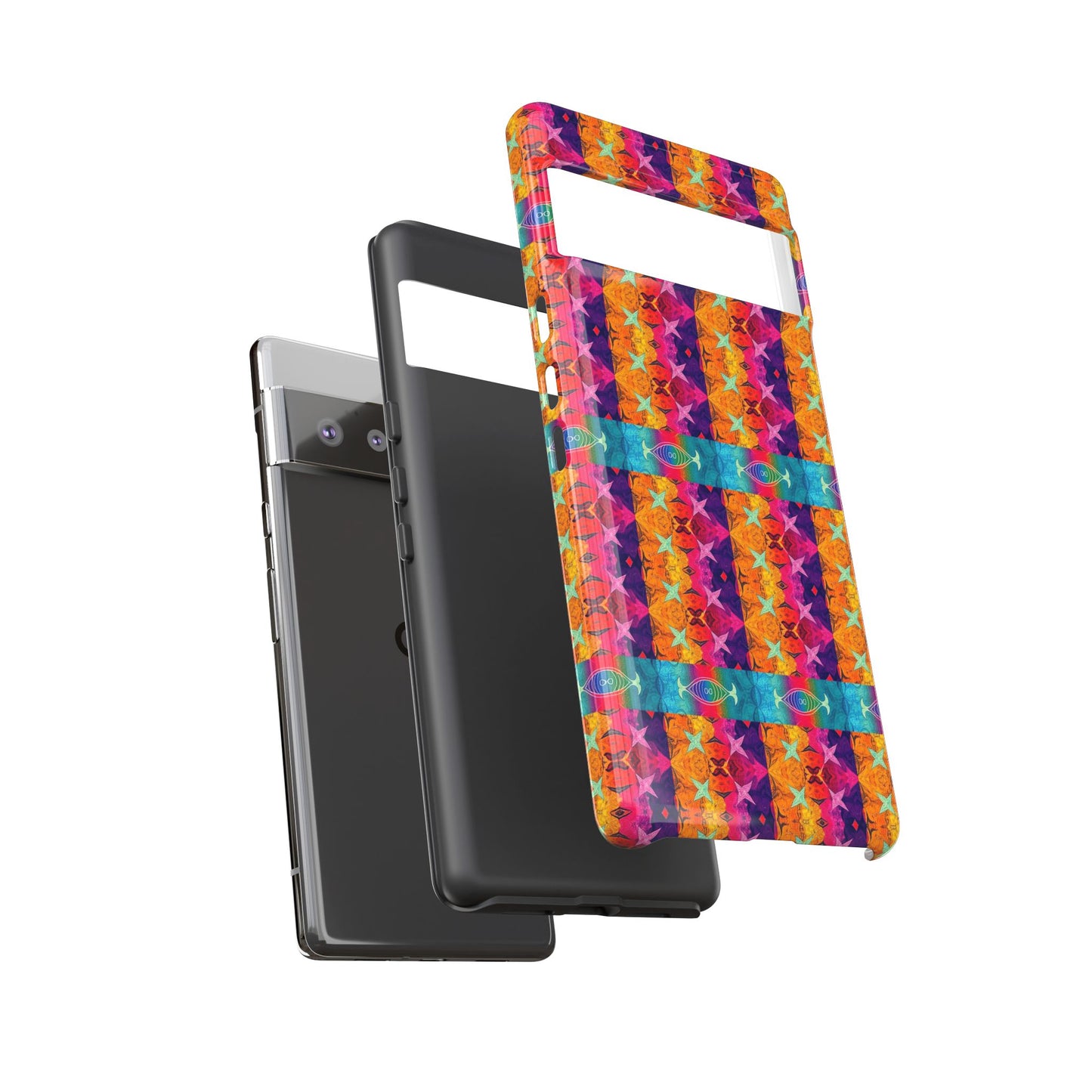 Tough Cases, Pisces, Zodiac v1, Shape Pattern
