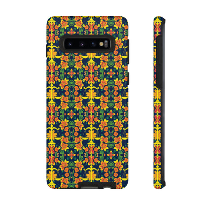 Tough Cases, Libra, Zodiac v3, Flower Pattern