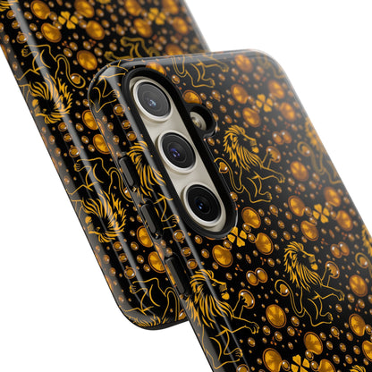 Tough Cases, Leo, Zodiac v1, Bubble Pattern