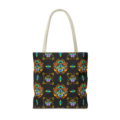 Tote Bag (AOP), Scorpio, Zodiac, Jewel Pattern