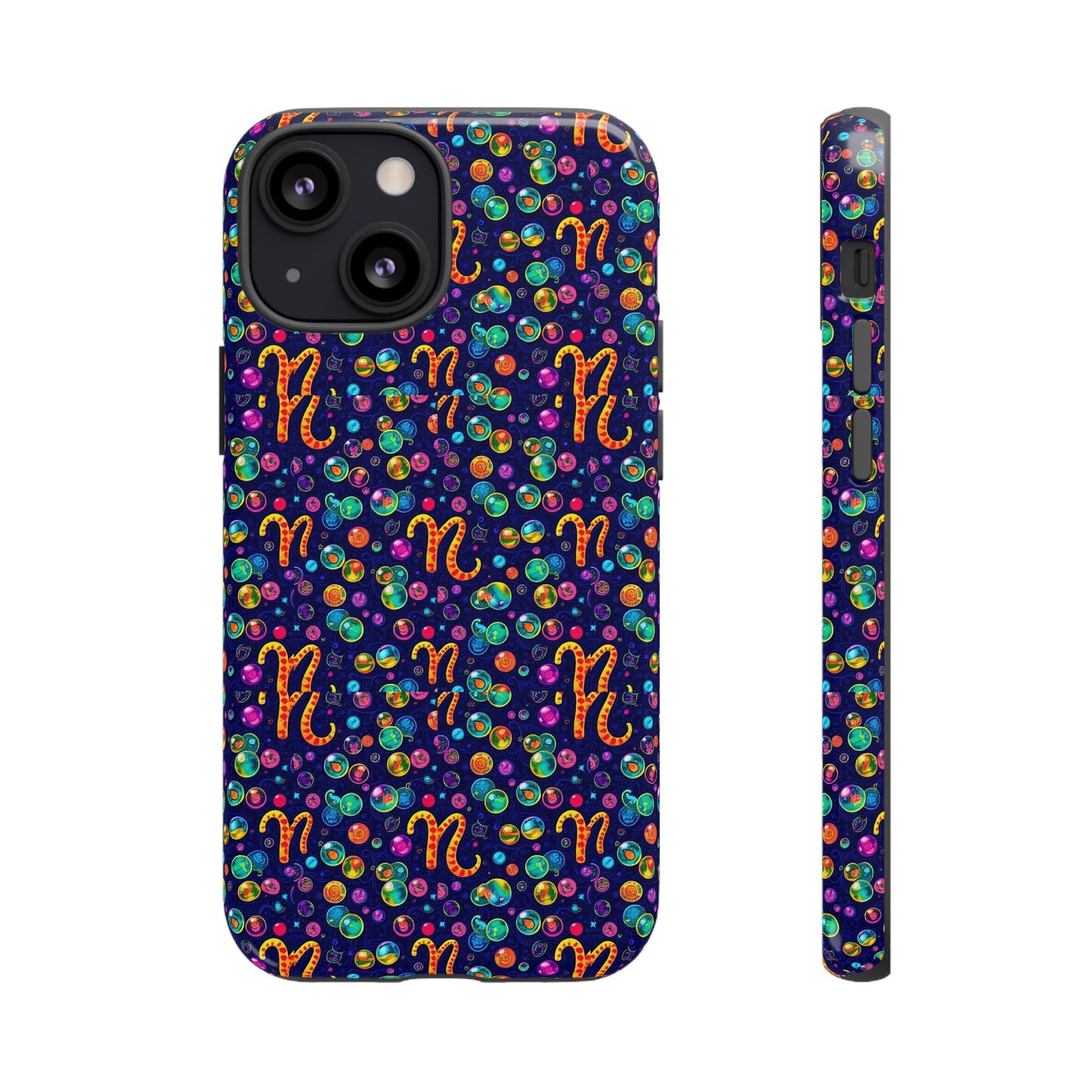 Tough Cases, Aquarius, Zodiac, Bubble Pattern