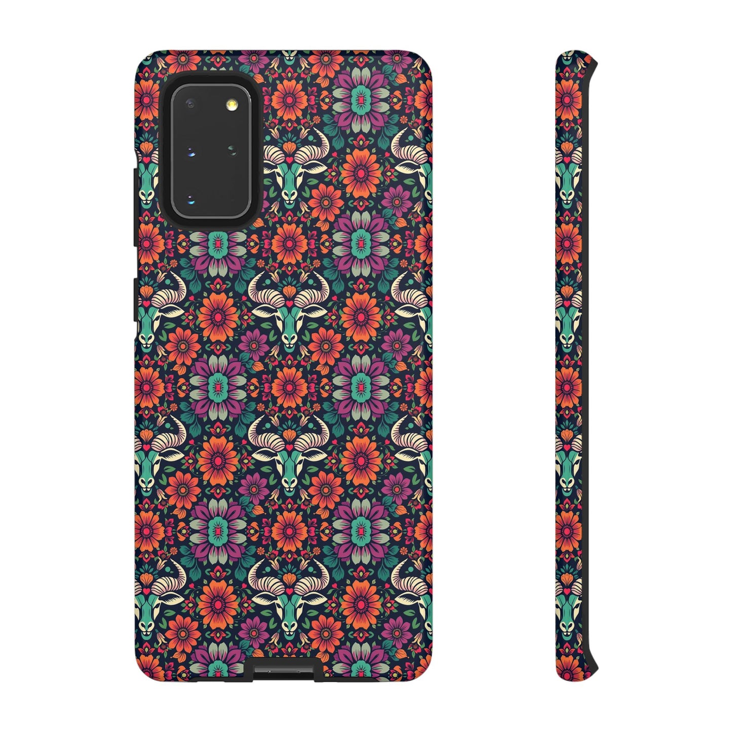 Tough Cases, Taurus, Zodiac v4, Flower Pattern