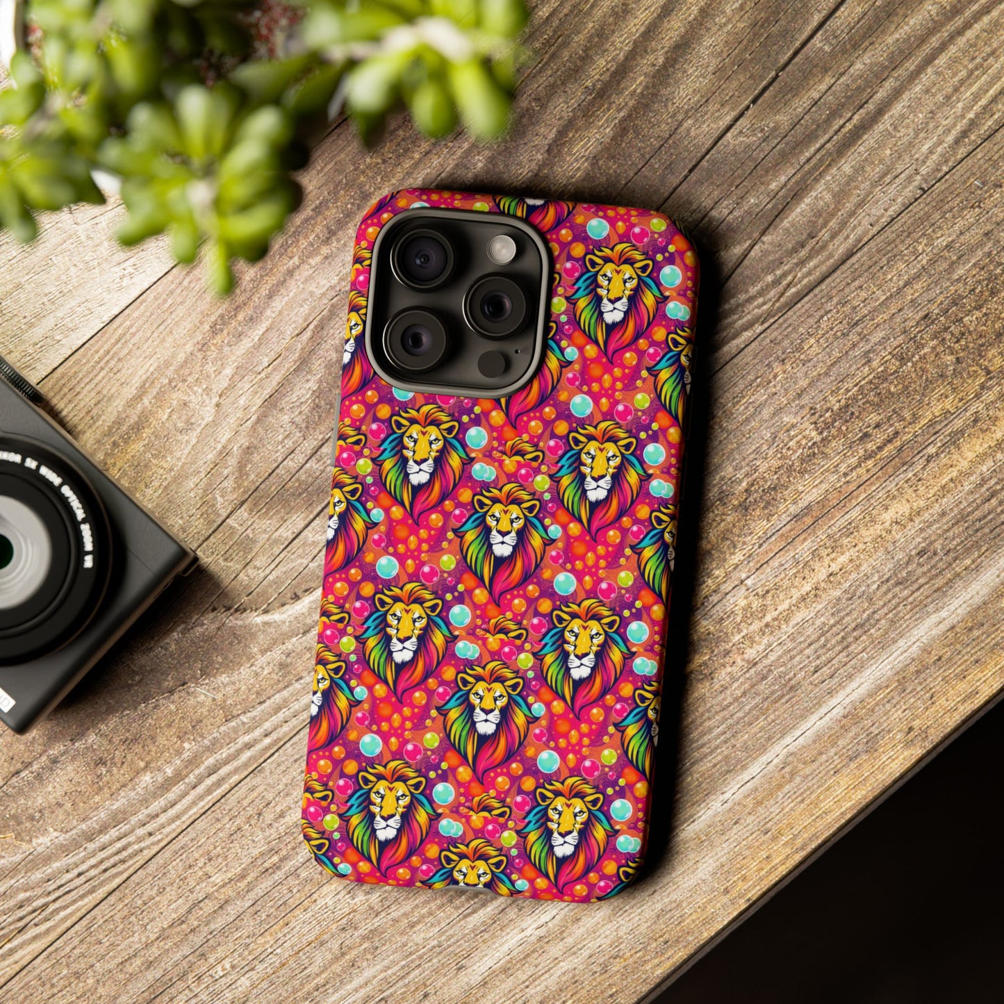 Tough Cases, Leo, Zodiac v2, Bubble Pattern