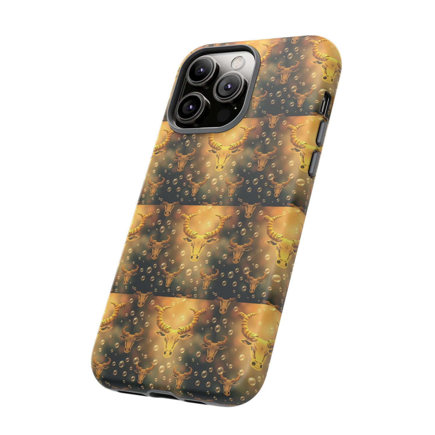 Tough Cases, Taurus, Zodiac v1, Bubble Pattern