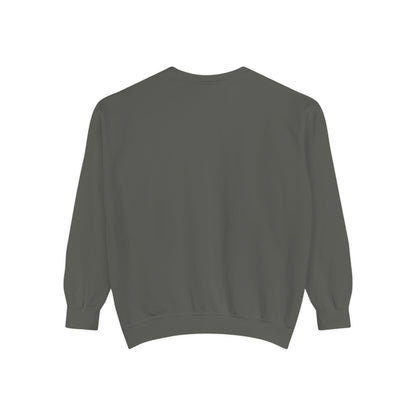 Garment-Dyed Sweatshirt, Unisex, Space Symbol Design v1, Gemini
