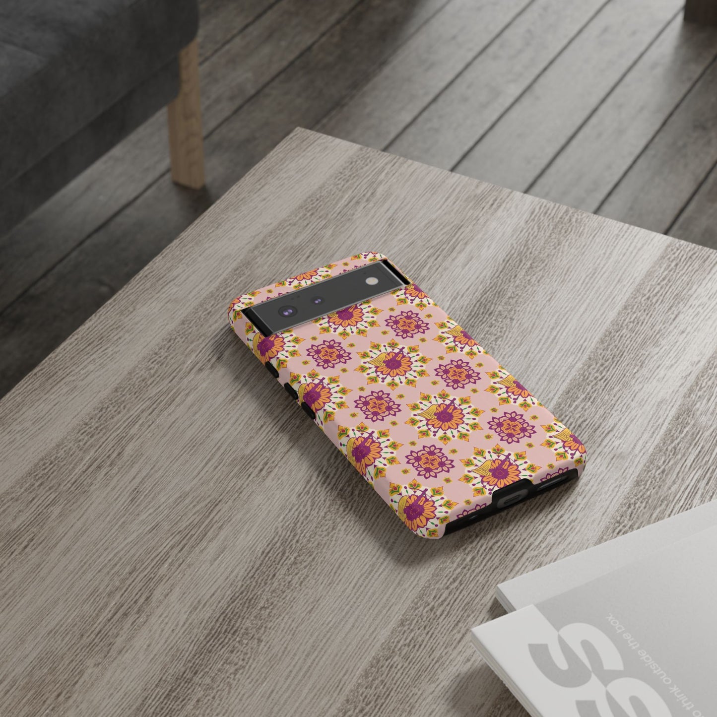 Tough Cases, Sagittarius, Zodiac v4, Flower Pattern