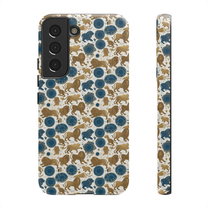 Tough Cases, Leo, Zodiac v2, Metal Pattern