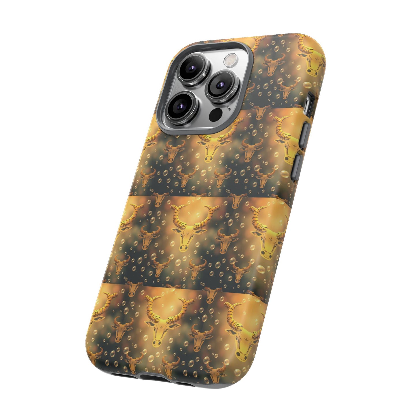 Tough Cases, Taurus, Zodiac v1, Bubble Pattern