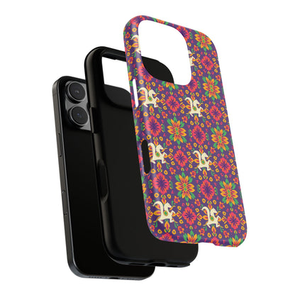 Tough Cases, Aquarius, Zodiac v1, Flower Pattern