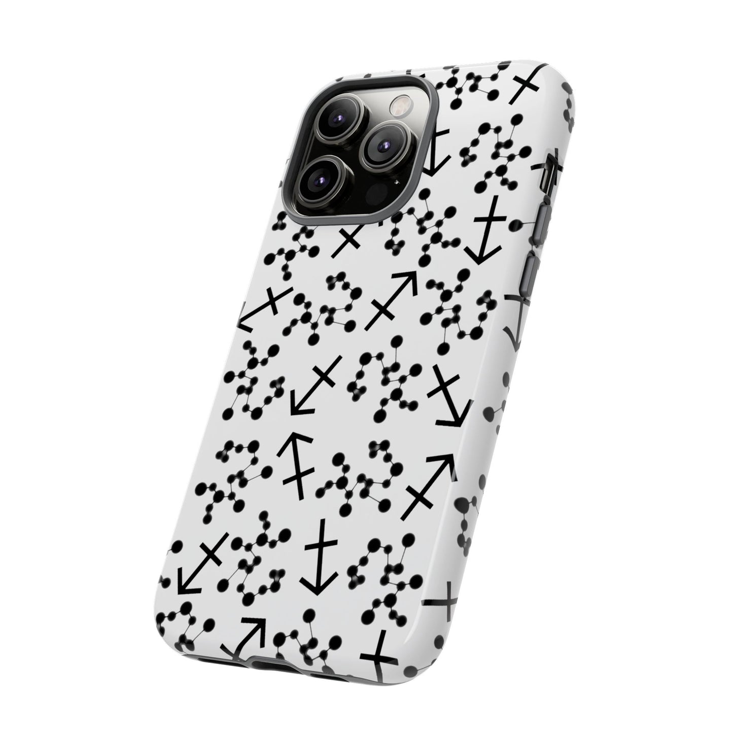 Tough Cases with the Sagittarius Zodiac sign for iPhone, Samsung Galaxy, and Google Pixel devices