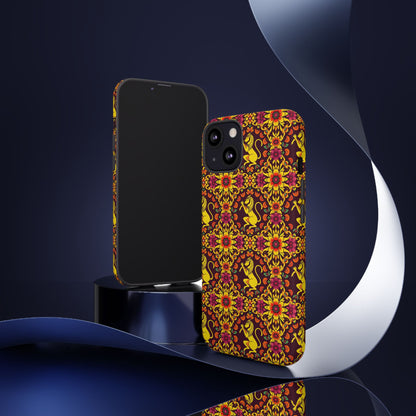 Tough Cases, Virgo, Zodiac v1, Flower Pattern