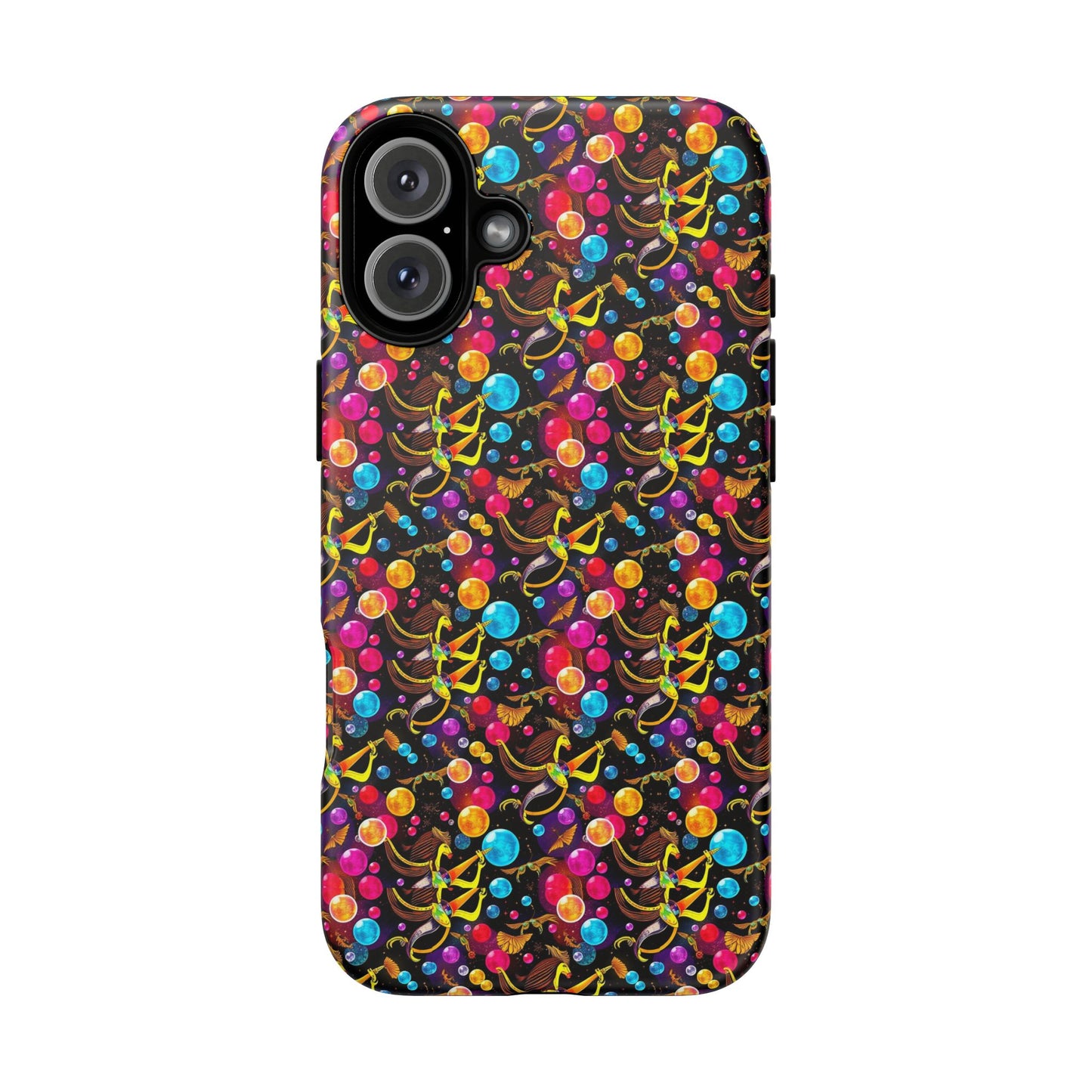 Tough Cases, Sagittarius, Zodiac v1, Bubble Pattern