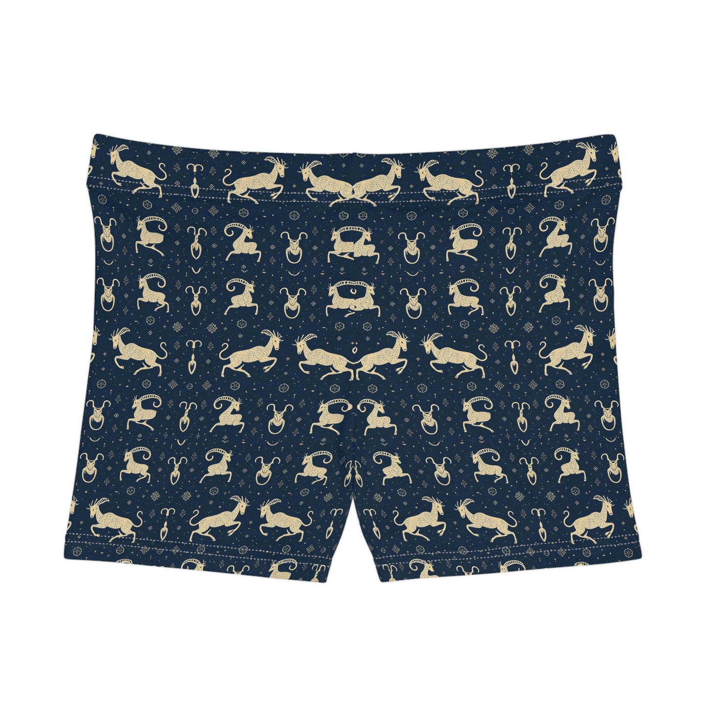 Women's Shorts, AOP, Capricorn, Zodiac, Pattern
